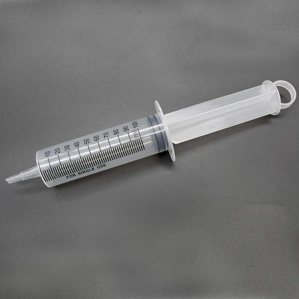 20/60/100ml Plastic Bulk Needle-Free Disposable Syringes Syringes Without Needle Syringe Glue Pet Feeding Needle Kitchen Tools