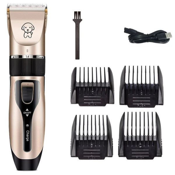 Professional Pet Shaver Dog Teddy Cat Shaving Dog Hair Professional Hair Clipper Rechargeable Electrical Animal Pet Clippers