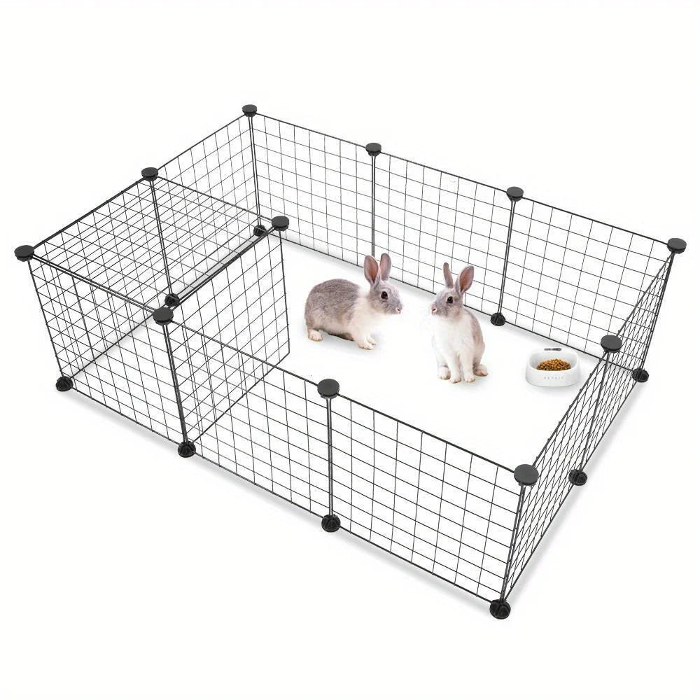 Portable Pet Playpen Puppy Dog Fences Gate Home Indoor Outdoor Fence Exercise