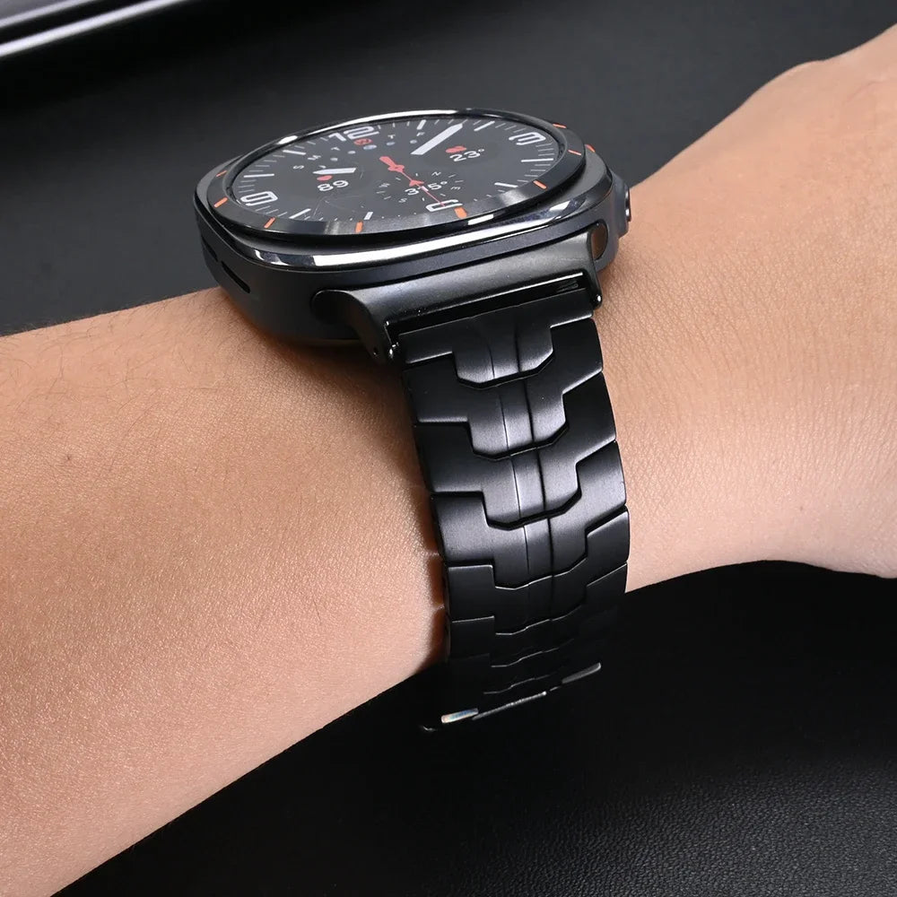 Titanium link bracelet for Samsung Galaxy Watch Ultra 47mm band luxury strap for SAMSUNG ULTRA 7 47MM galaxy ultra 47 men correa