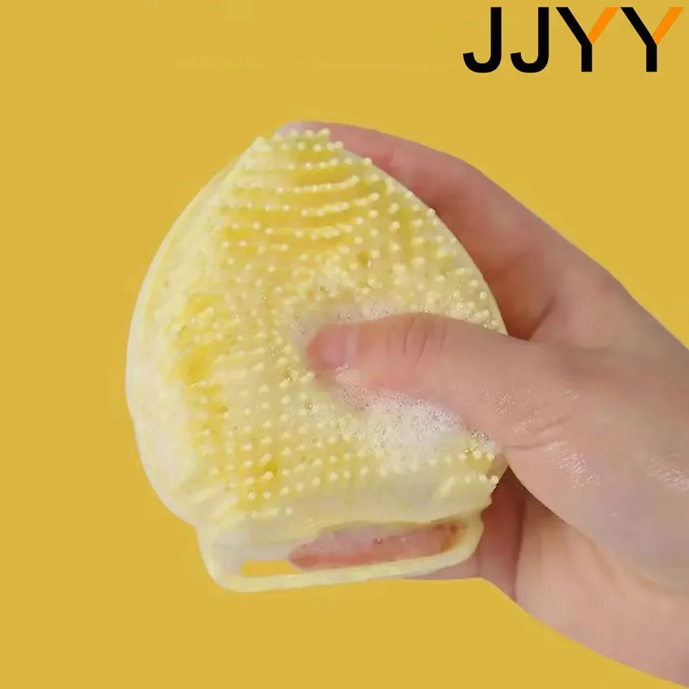 JJYY Bathroom Puppy Big Dog Cat Bath Massage Gloves Brush Soft Safety Silicone Pet Accessories for Dogs Cats Tools Pet Products