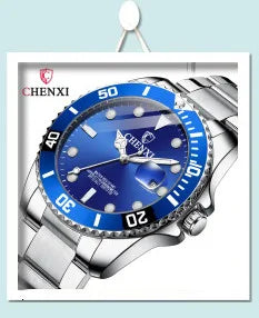 Chenxi 004D Luxury Stainless Steel Watch For Man Waterproof Luminous Date Men Watch Casual Quartz Men's Watches Male Clock