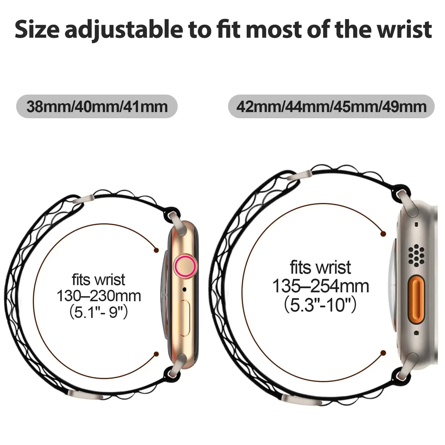 Alpine Loop Strap For Apple Watch Ultra Band 49mm 46mm 45mm 44mm 41mm C-Clasp Nylon Wristband For iWatch Series10 42mm 9 8 7 6 5