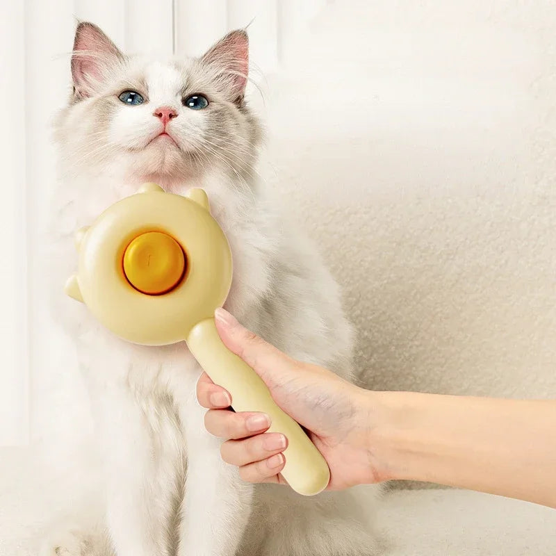 Pet Supplies Cat Brush Comb Avoid Hairball Loose Hair Remover for Cats Kitten Pet Product Pet Grooming Brushes Cat Accessories