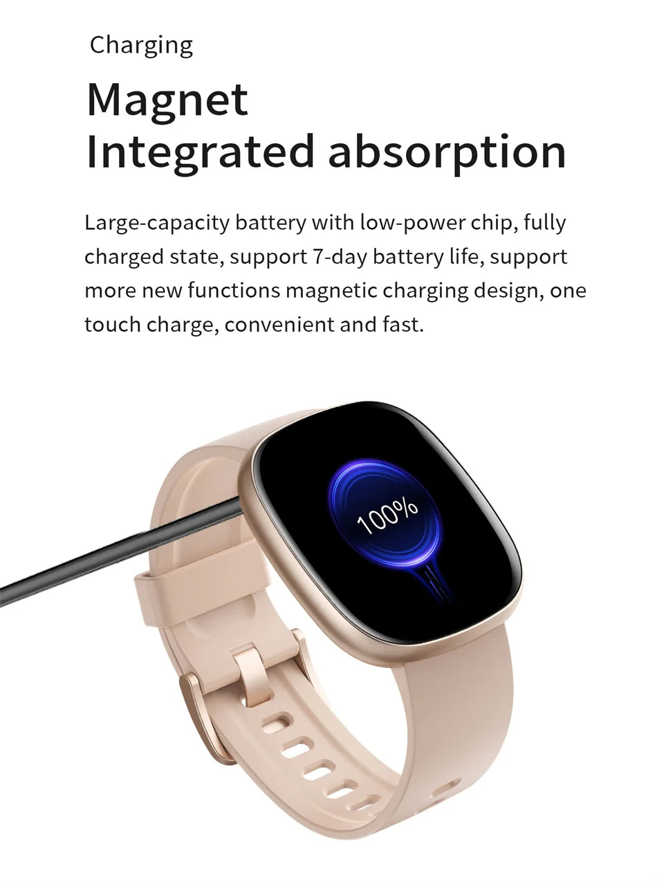 2024 New For Huawei Xiaomi Smart Watch Men Women 1.83-Inch HD AMOLED Full Touch Screen IP68 Waterproof Bluetooth Call SmartWatch