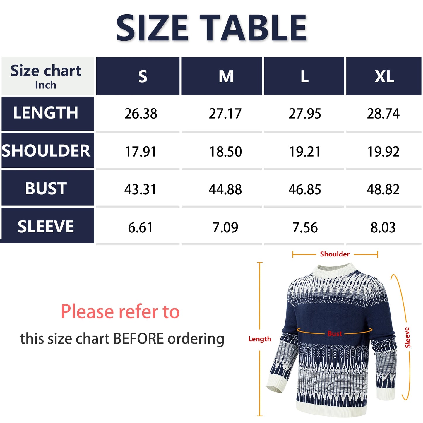 2024 Autumn Men's Crewneck Pullover Sweater Unisex Fair Isle Long Sleeve Knitted Sweater Striped Slim Fit Knittwear Mens Sweater