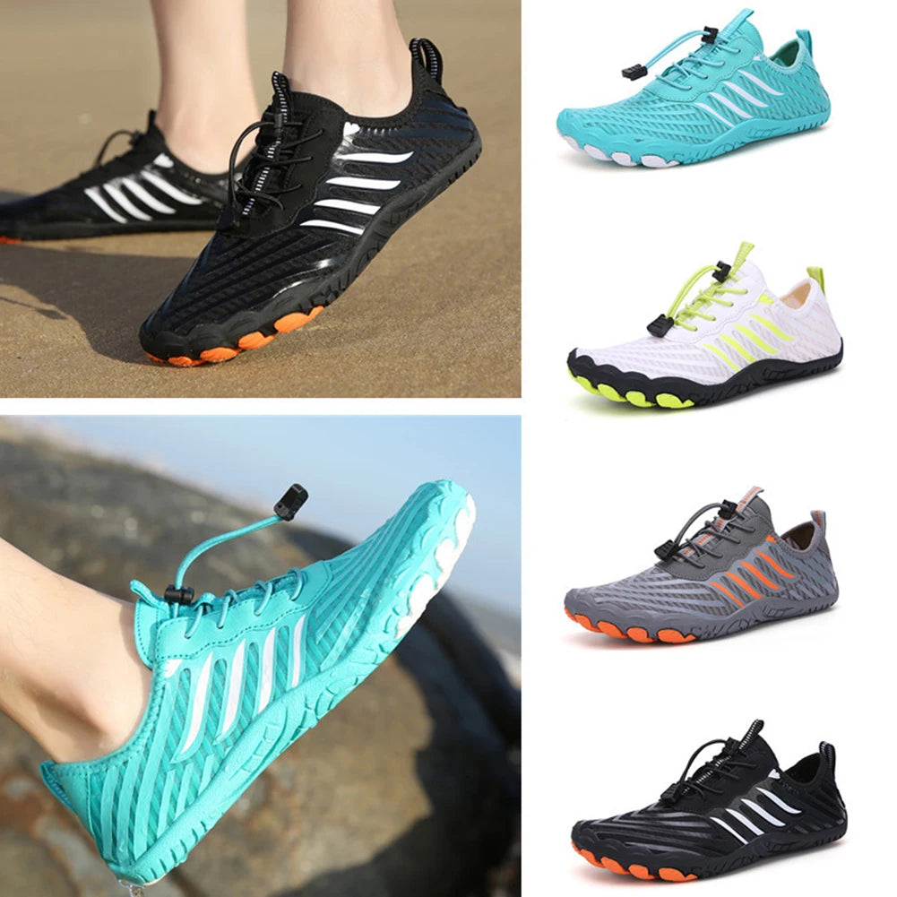 Water Shoes for Women Men Barefoot Shoes Upstream Breathable Beach Shoes Sport Shoe Quick Dry River Sea Aqua Shoes Sneakers