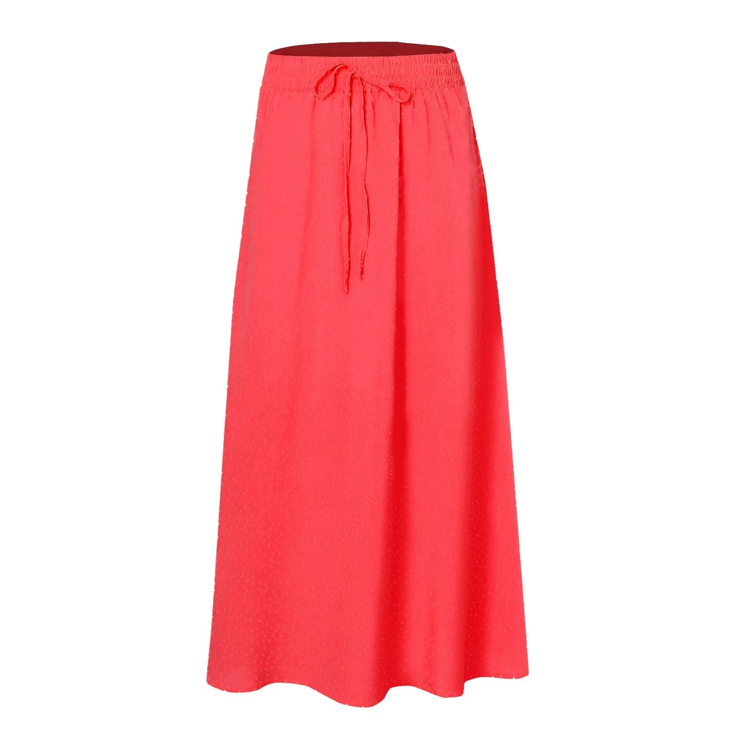 2024 Women'S Long Skirt With Flowing Elastic High Waisted Hot Skirts Boho Style Casual Loose Comfy Beautiful Apparel For Women