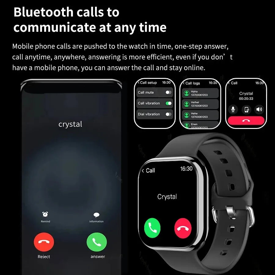 2024 GPS Smart Watch Women Series 10 Screen Bluetooth Call Heart Rate Blood Pressure Men Smartwatch for Apple Watch IWO Watch 9