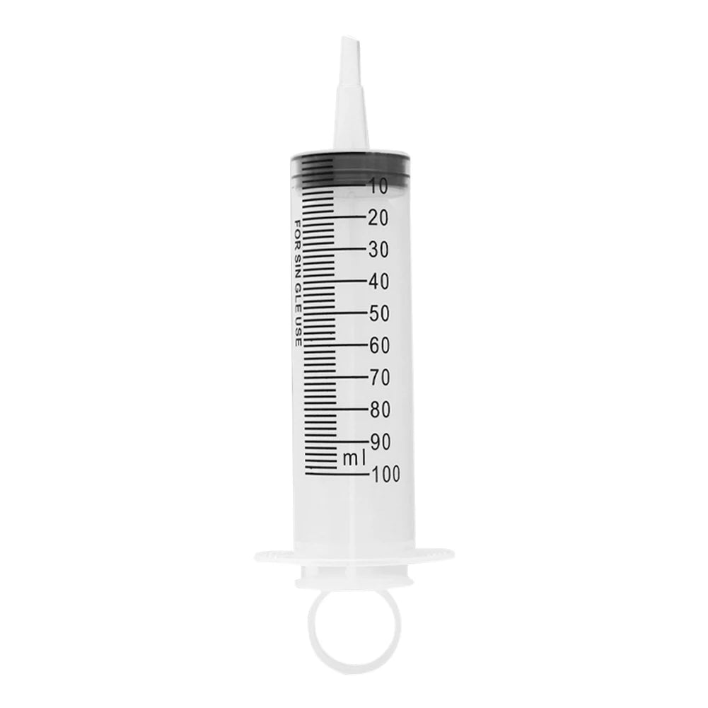 20/60/100ml Plastic Bulk Needle-Free Disposable Syringes Syringes Without Needle Syringe Glue Pet Feeding Needle Kitchen Tools