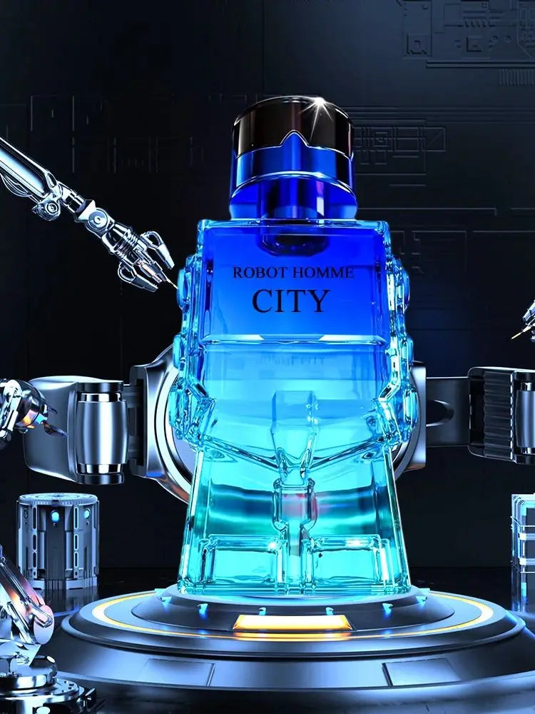 30ML 1.0FL.OZ Robot Perfume for Men, Eau de Toilette Spray, Fruity Chypre Notes, Fresh and Long Lasting, Men's Perfumes