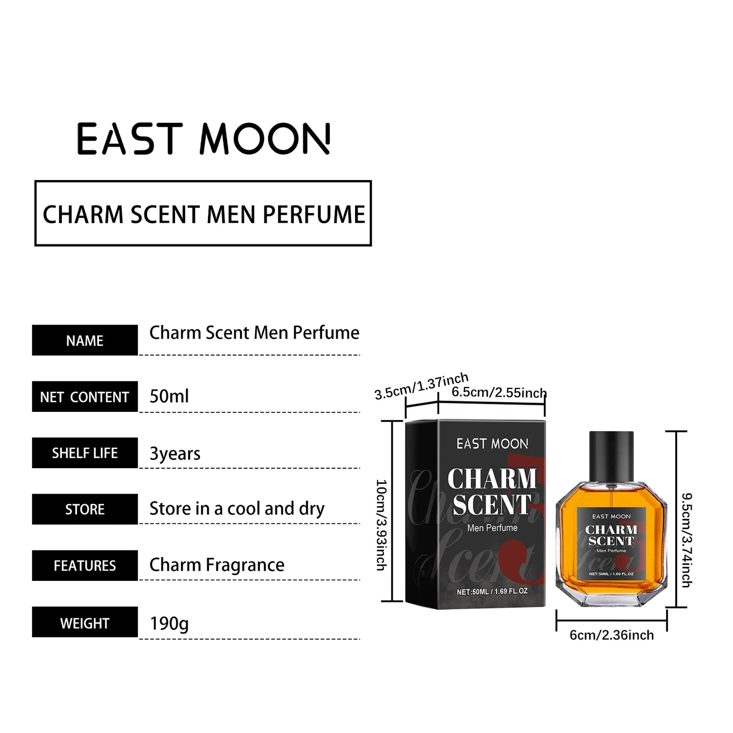 Refreshing & Romantic Essential Oil Attract Women Pure & Long-Lasting Woody Scent Large Capacity Durable Charm Scent Men Perfume