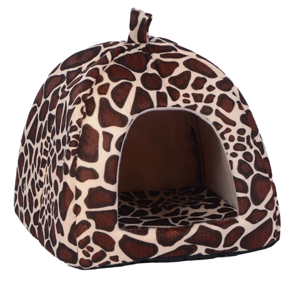 Kennel Doggy Fashion Cushion Basket Soft Strawberry Pet Dog Cat House Pet Tent Dog House Small Dogs Kitten Bed Cat House