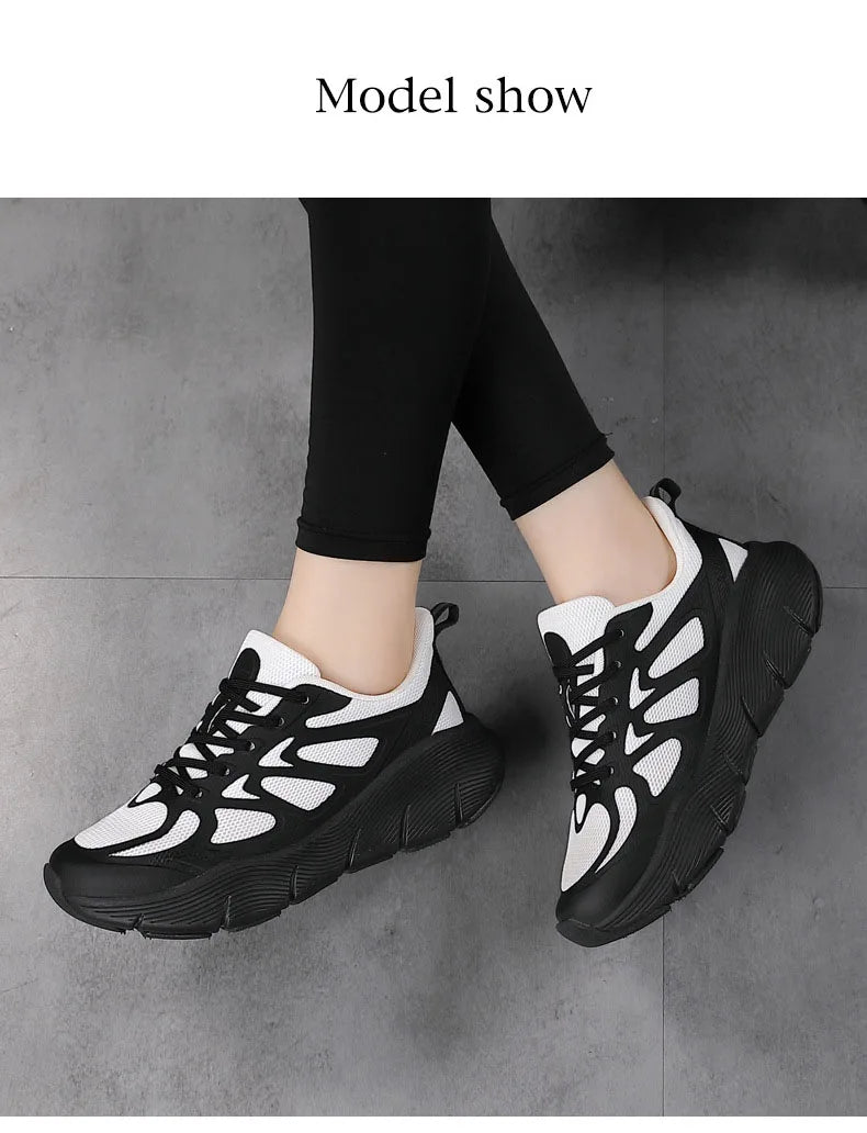 Lightweight Athletic Running Shoes for Outdoor Men Women Breathable Sneakers Good Traction Casual Sports Shoes Good Rebound