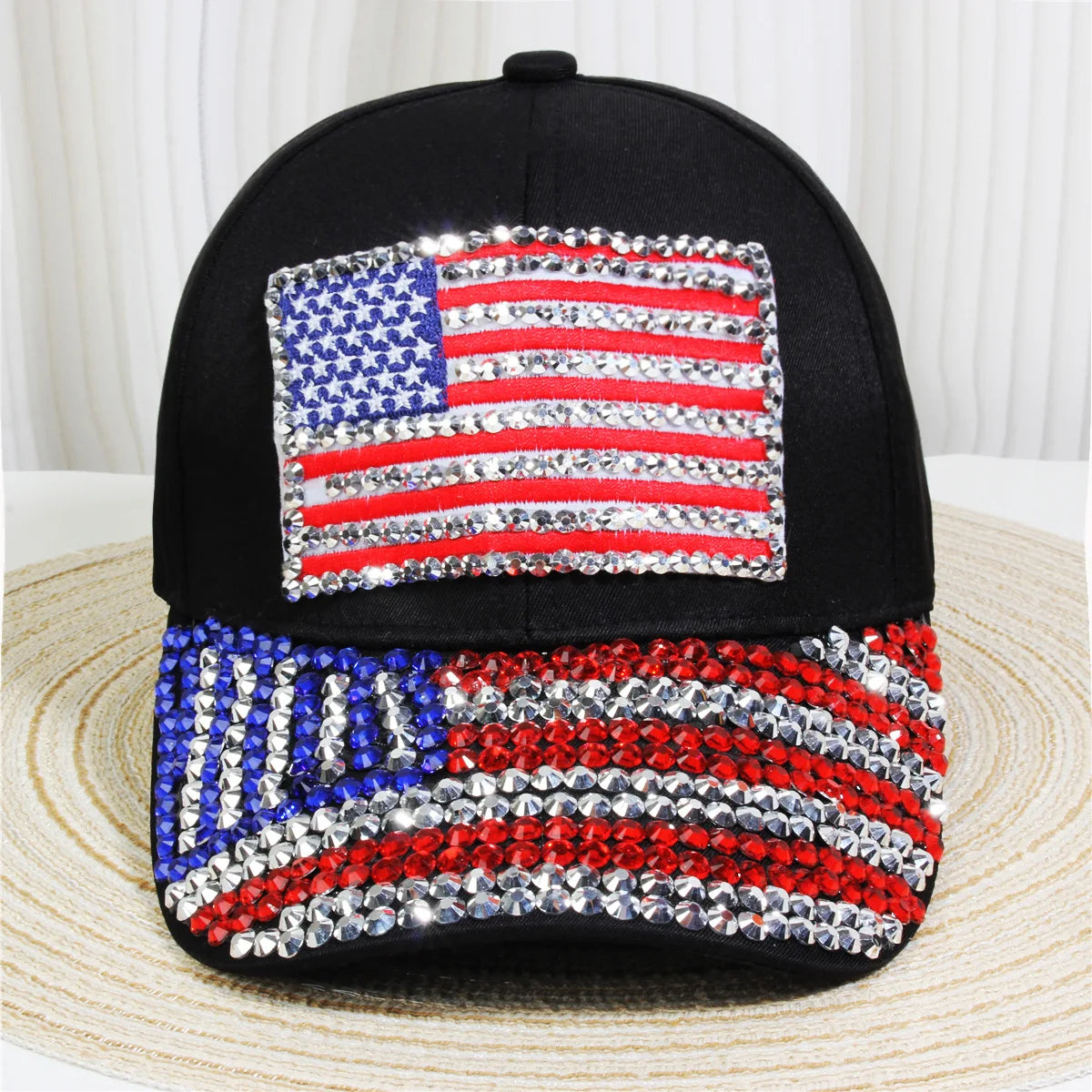 Women's Baseball Cap Diamond Painting Embroidery Flower Denim Snapback Hats Jeans Woman Female Cap Cowboy Summer Sun Hat