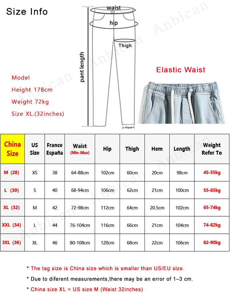 Winter Men's Jeans Korean Fashion Fleece Liner Thick Warm Straight Denim Pants Washed Cotton Retro Blue Wide Leg Jean Trousers