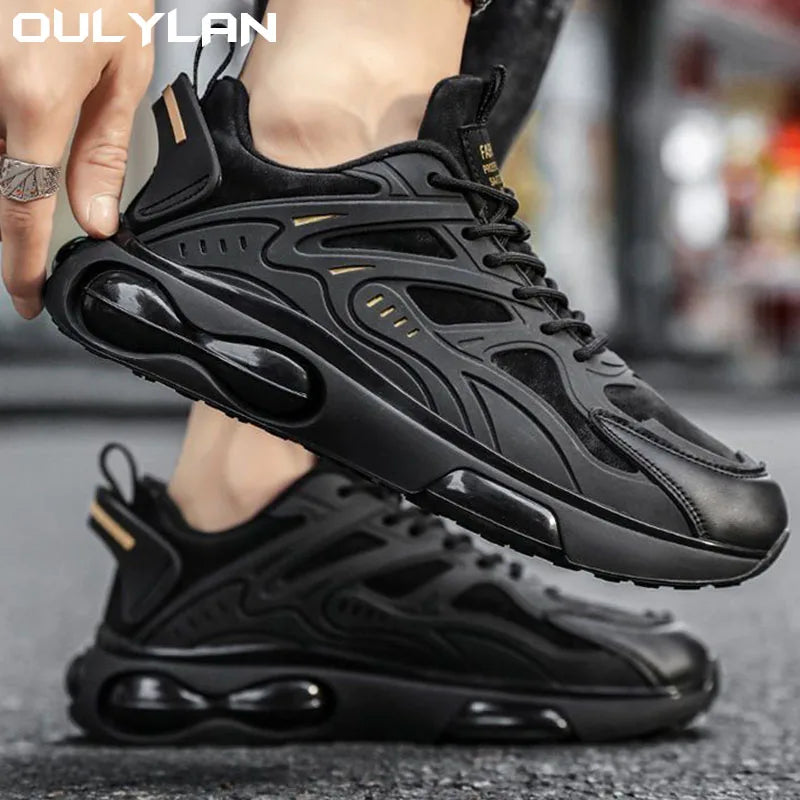 Oulylan 2024 New Arrivals Running Shoes Men Breathable Outdoor Sports Sneakers Gym Training Athletic Designer Sneaker