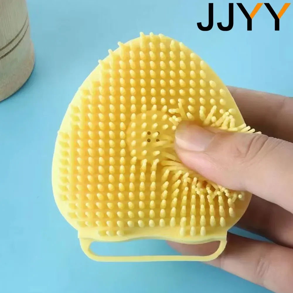 JJYY Bathroom Puppy Big Dog Cat Bath Massage Gloves Brush Soft Safety Silicone Pet Accessories for Dogs Cats Tools Pet Products