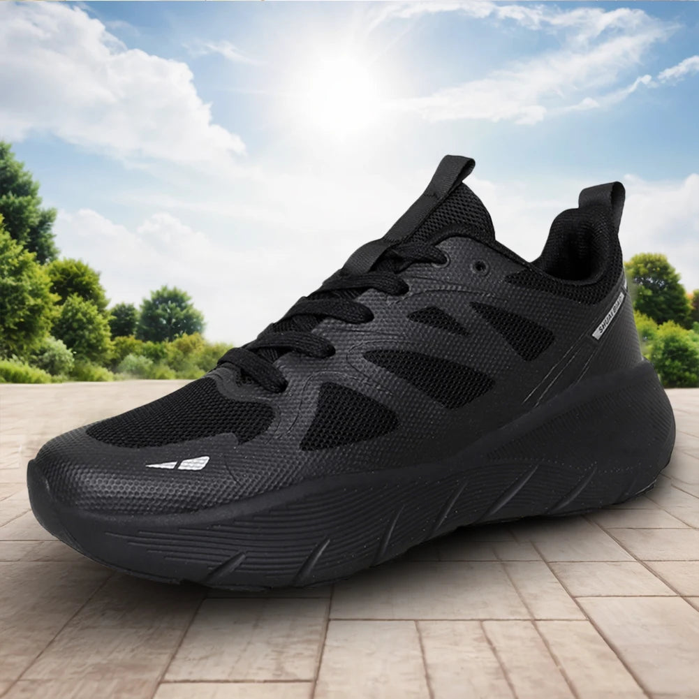 Running Sneakers Thick Sole Walking Shoes Breathable Gym Cross Trainer Non-Slip Height Increased Athletic Shoes for Men Women