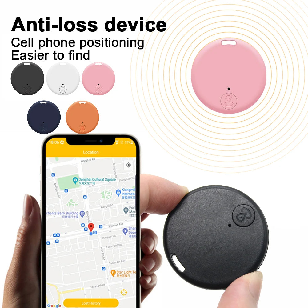 Smart Mini GPS Tracker Wireless Key Finder Locator Long Battery Life Tracking Finder Locator BT 5.0 for Luggage Phone Pet Finder