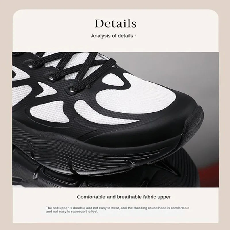 Lightweight Athletic Running Shoes for Outdoor Men Women Breathable Sneakers Good Traction Casual Sports Shoes Good Rebound