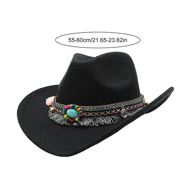 Cowboy Hats Party Classic Roll Up Beach Hat With Feather Hat Band Cowgirl Hat Cow Boy Hat Clothing Accessories For Men Women