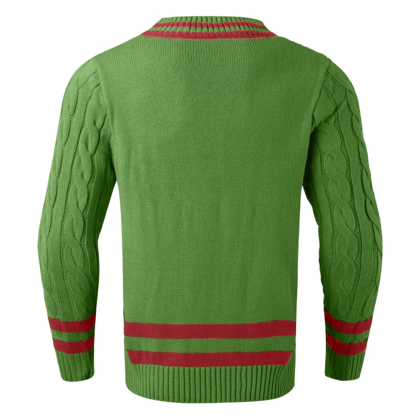 Mens Striped Color Matching Knitted Sweaters Fashionable Loose In Autumn And Winter sweater Jacquard Classic V-Neck Sweater