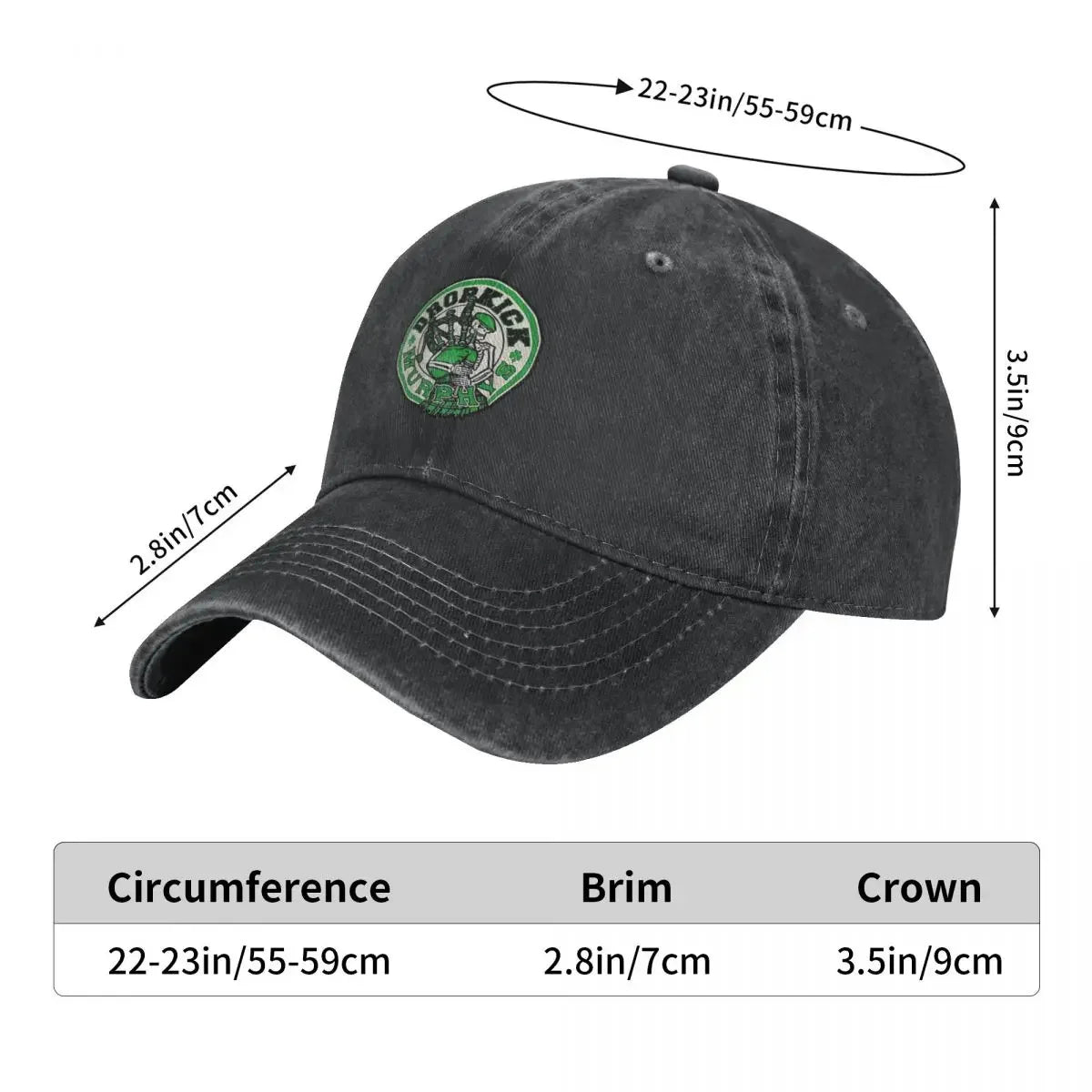 Best Store Of Dropkick Murphys Baseball Cap Christmas Hats Military Tactical Cap Mens Caps Women'S