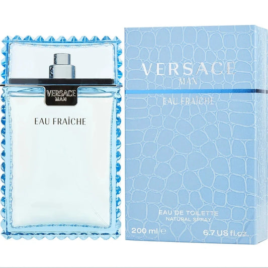 VERSACE EAU FRAICHE Versace Eau de Toilette for Men 5ml/100ml/200ml Fresh and Long Lasting