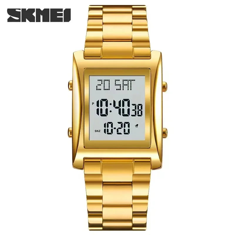 Skmei Mens Military Chrono Count Down Alarm LED Light Waterproof Sport Watches Reloj Hombre Japan Digital Movement Watch 1812