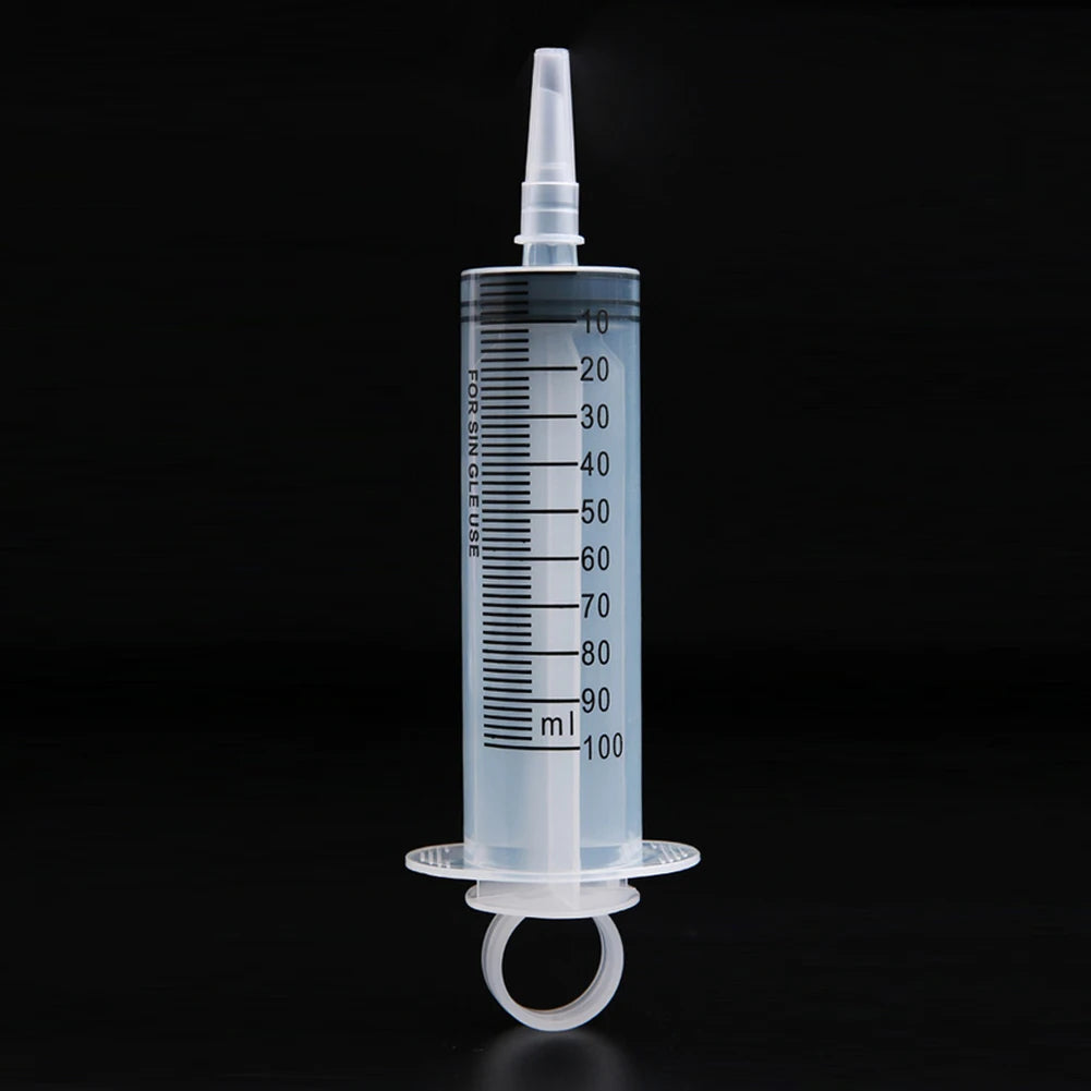 20/60/100ml Plastic Bulk Needle-Free Disposable Syringes Syringes Without Needle Syringe Glue Pet Feeding Needle Kitchen Tools