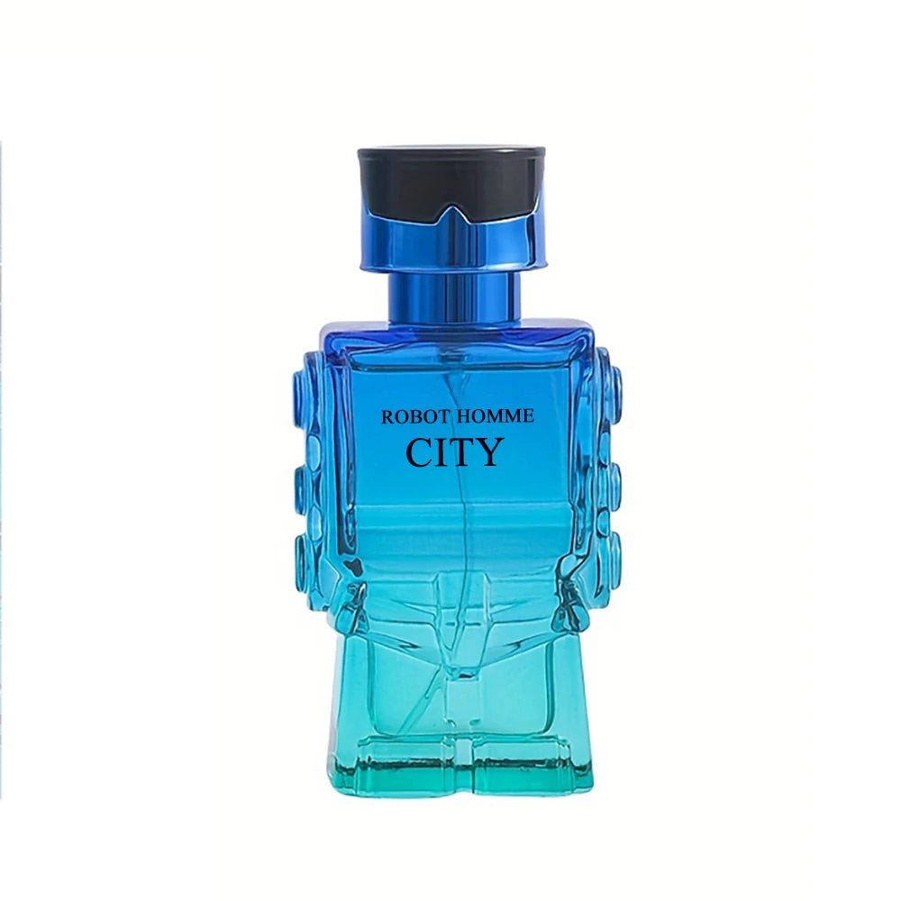 30ML 1.0FL.OZ Robot Perfume for Men, Eau de Toilette Spray, Fruity Chypre Notes, Fresh and Long Lasting, Men's Perfumes