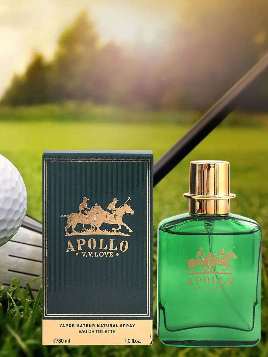 Apollo Men's Cologne 1.01oz, Chypre Woody Notes, Long-Lasting Alcoholic Spray Cologne for Him, Men's perfumes