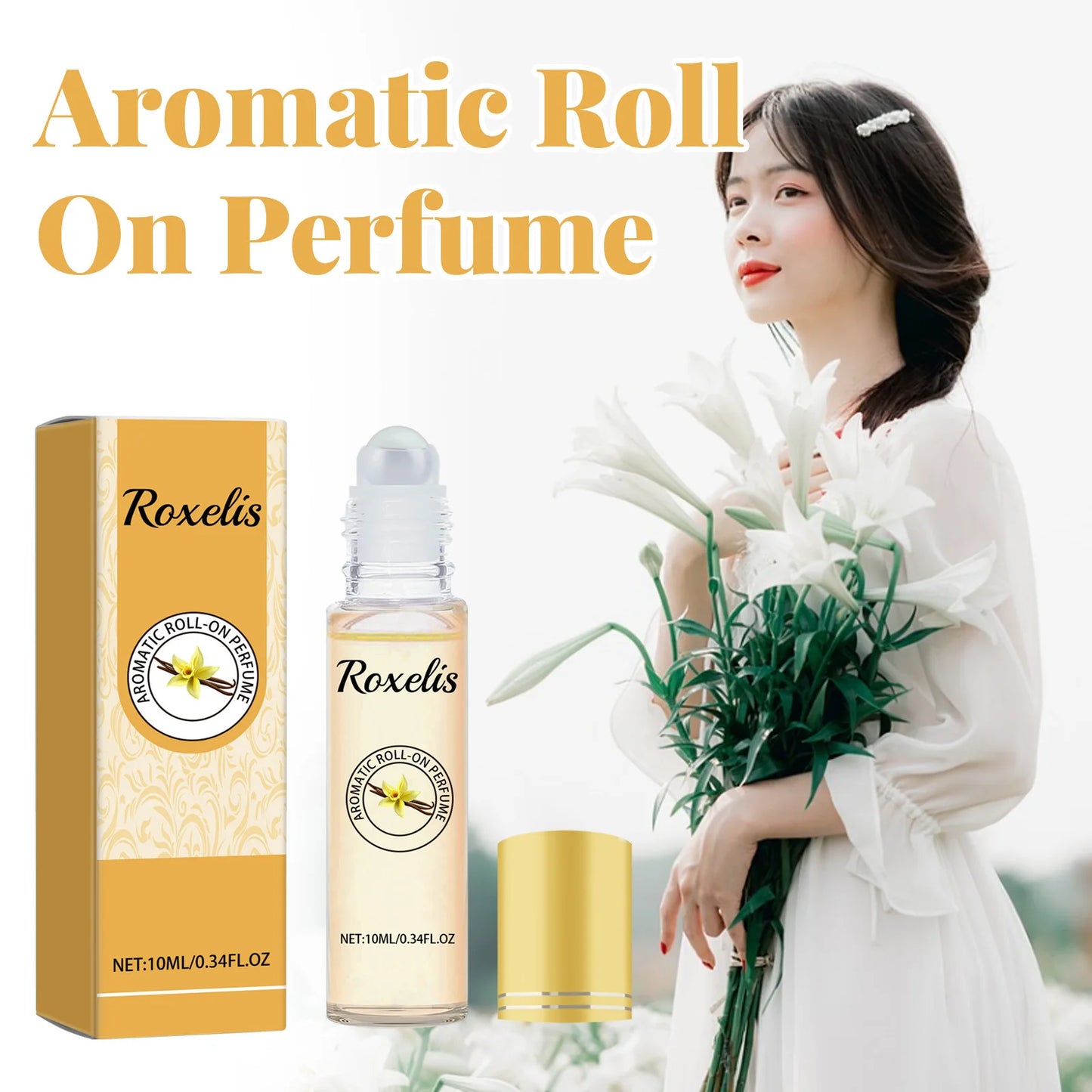 Cherry Perfume Roller Sweet Fruit Scent Long Lasting Fragrance Pheromone Parfum Attract Men Daily Dating Women Body Perfume Oil