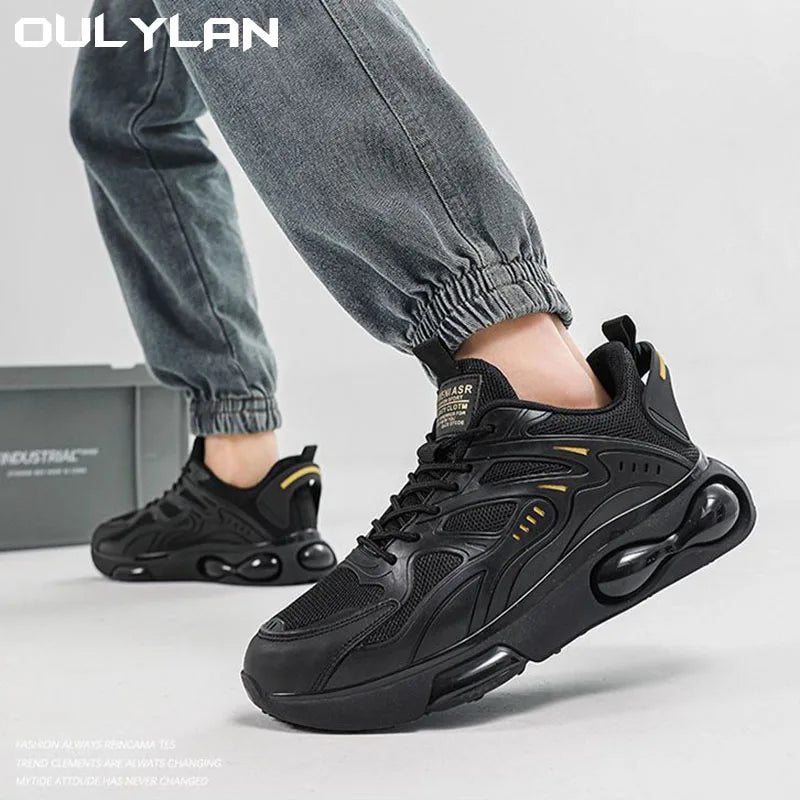 Oulylan 2024 New Arrivals Running Shoes Men Breathable Outdoor Sports Sneakers Gym Training Athletic Designer Sneaker