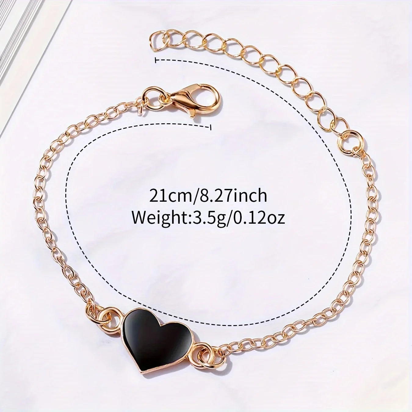 Golden Watches Heart Charm Bracelet 2pcs Set Fashion Quartz Wristwatches for Women Gifts Luxury Ladies Watch Relogio Feminino